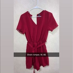 A romper, worn 1 time